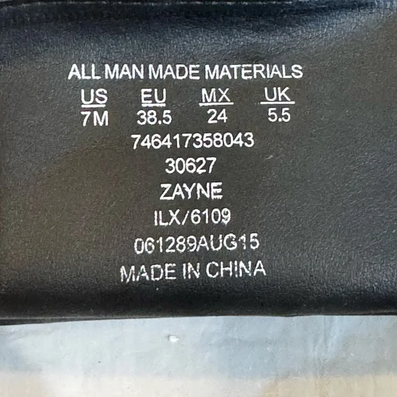 Bundle only  NWOT Joe Boxer Black boots sz 7 - Picture 5 of 5